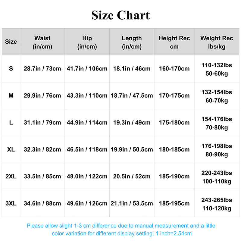 Lightweight Quick Dry Men's Shorts with Zip Pockets