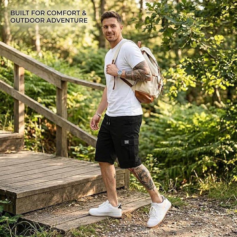 Men’s Casual Tactical Cargo Work Shorts