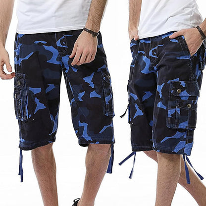 Outdoor Camo Cargo Shorts