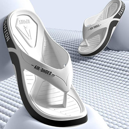 Men's Durable Non-Slip Flip-Flops | Soft Sole Casual Beach Slippers