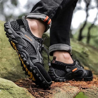 Men's Quick Dry Mesh Water Shoes for Beach, Hiking, Camping & Creek Walking
