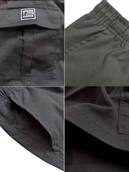 Men’s Casual Tactical Cargo Work Shorts