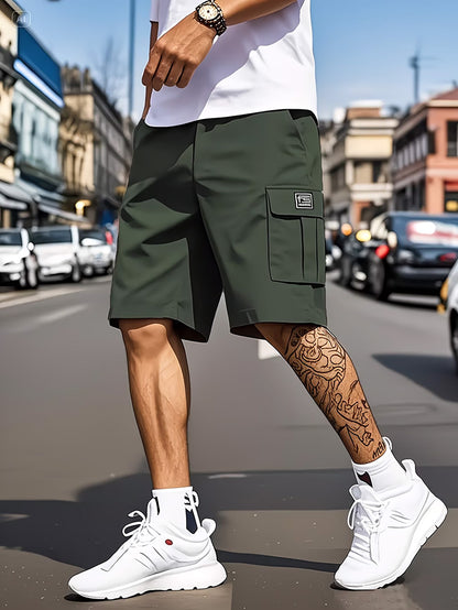 Men’s Casual Tactical Cargo Work Shorts