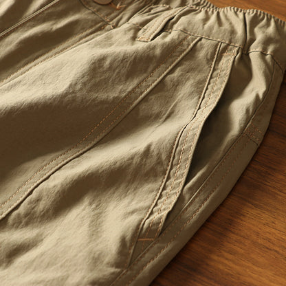 Men's Lightweight Loose Fit Cargo Pants– Straight Leg Outdoor Hiking Trousers