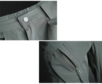 Men's Tactical Cargo Pants - Multi-Pocket Combat Trousers for Outdoor & Hiking (Belt Not Included)