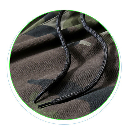 Men's Summer Camouflage Cargo Shorts - Lightweight Quick-Dry Athletic Shorts with Utility Pockets