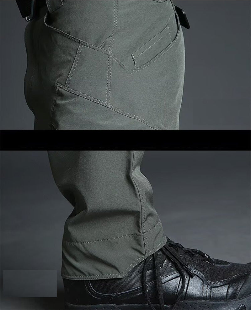 Men's Tactical Cargo Pants - Multi-Pocket Combat Trousers for Outdoor & Hiking (Belt Not Included)