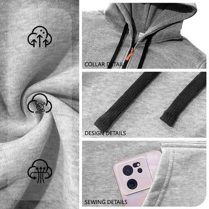 Men's Quarter-Zip Utility Hoodie