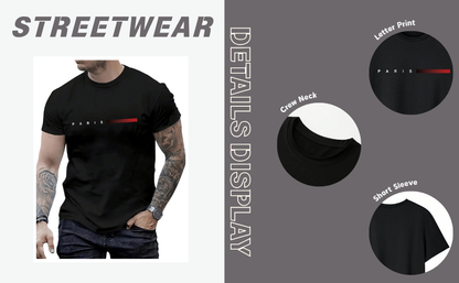 Men’s Paris Print T-Shirts