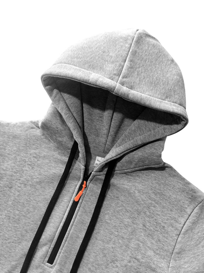 Men's Quarter-Zip Utility Hoodie