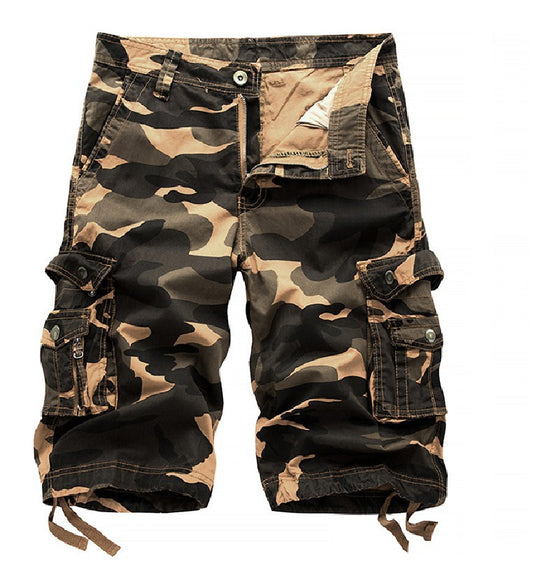 Outdoor Camo Cargo Shorts