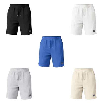 Men's Waffle Knit Casual Drawstring Shorts