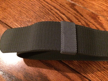 Men's Tactical Belt with Quick-Release Aluminum Buckle, 125cm(49.2")  Length Elastic Nylon Webbing Work & Everyday Belt