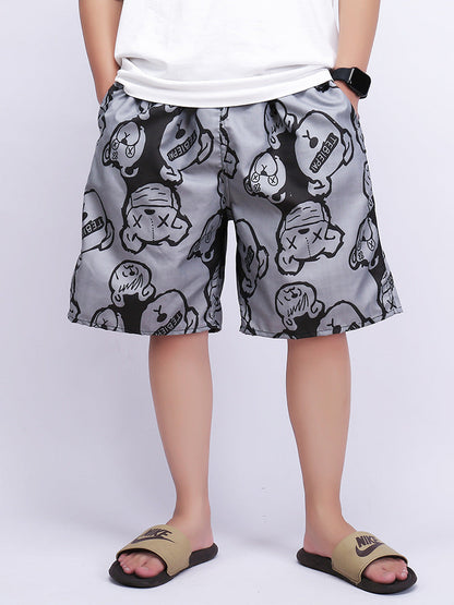Men's Loose Fit Quick Dry Lightweight Beach Shorts - 2-Pack