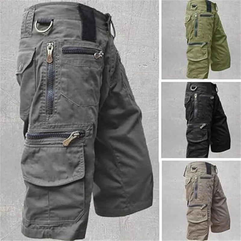Outdoor Multiple Pockets Cargo Shorts