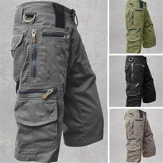 Outdoor Multiple Pockets Cargo Shorts