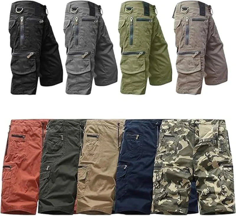 Outdoor Multiple Pockets Cargo Shorts