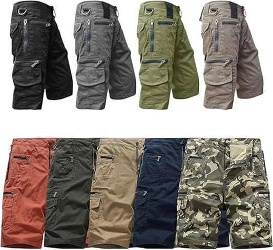 Outdoor Multiple Pockets Cargo Shorts