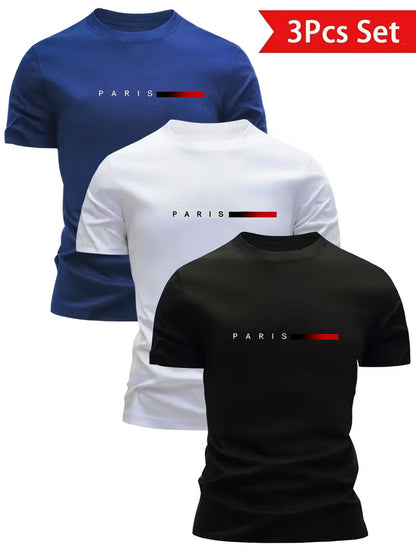 Men’s Paris Print T-Shirts