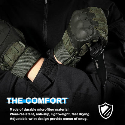 High Sensitivity Touch Screen Outdoor Tactical Training Glove