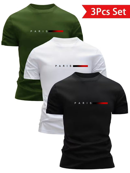 Men’s Paris Print T-Shirts