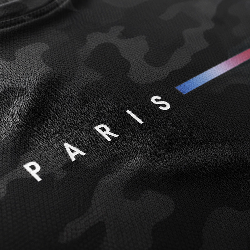 Men's Camo Paris Print Tank Top-Breathable Quick-Dry Sleeveless Gym Vest for Summer