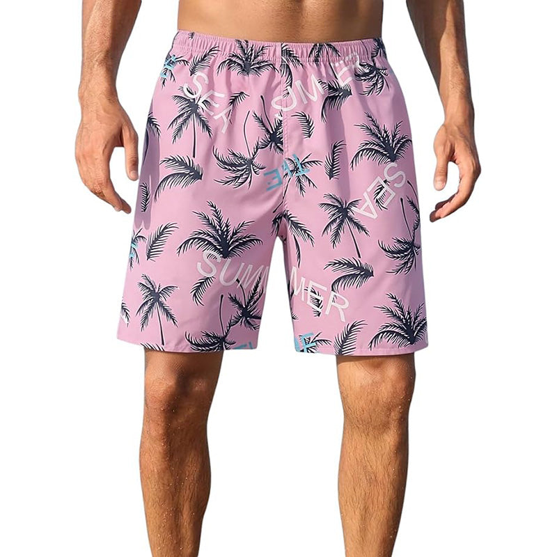 Men's Loose Fit Quick Dry Lightweight Beach Shorts - 2-Pack