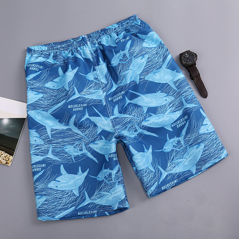 Men's Loose Fit Quick Dry Lightweight Beach Shorts - 2-Pack