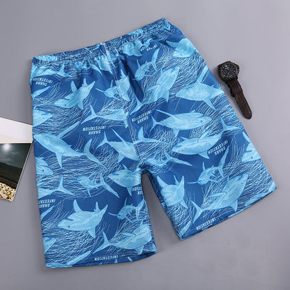 Men's Loose Fit Quick Dry Lightweight Beach Shorts - 2-Pack