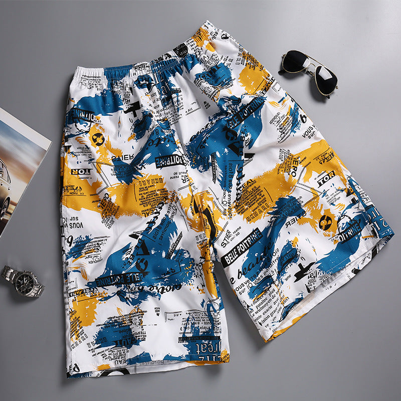 Men's Loose Fit Quick Dry Lightweight Beach Shorts - 2-Pack