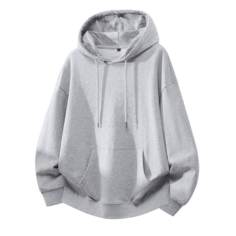 Unisex Essential Cotton Hoodie – Relaxed Fit Casual Outerwear
