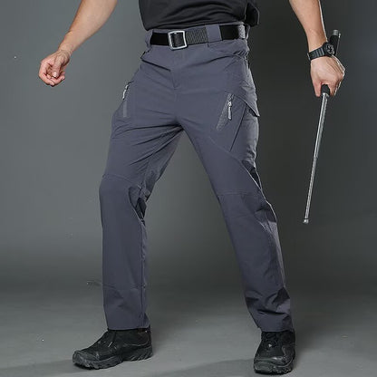 Men's Tactical Cargo Pants - Multi-Pocket Combat Trousers for Outdoor & Hiking (Belt Not Included)