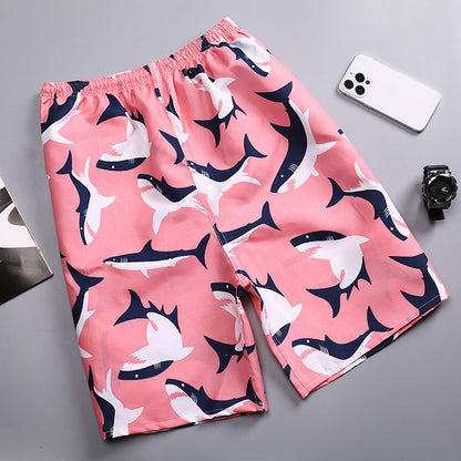 Men's Loose Fit Quick Dry Lightweight Beach Shorts - 2-Pack