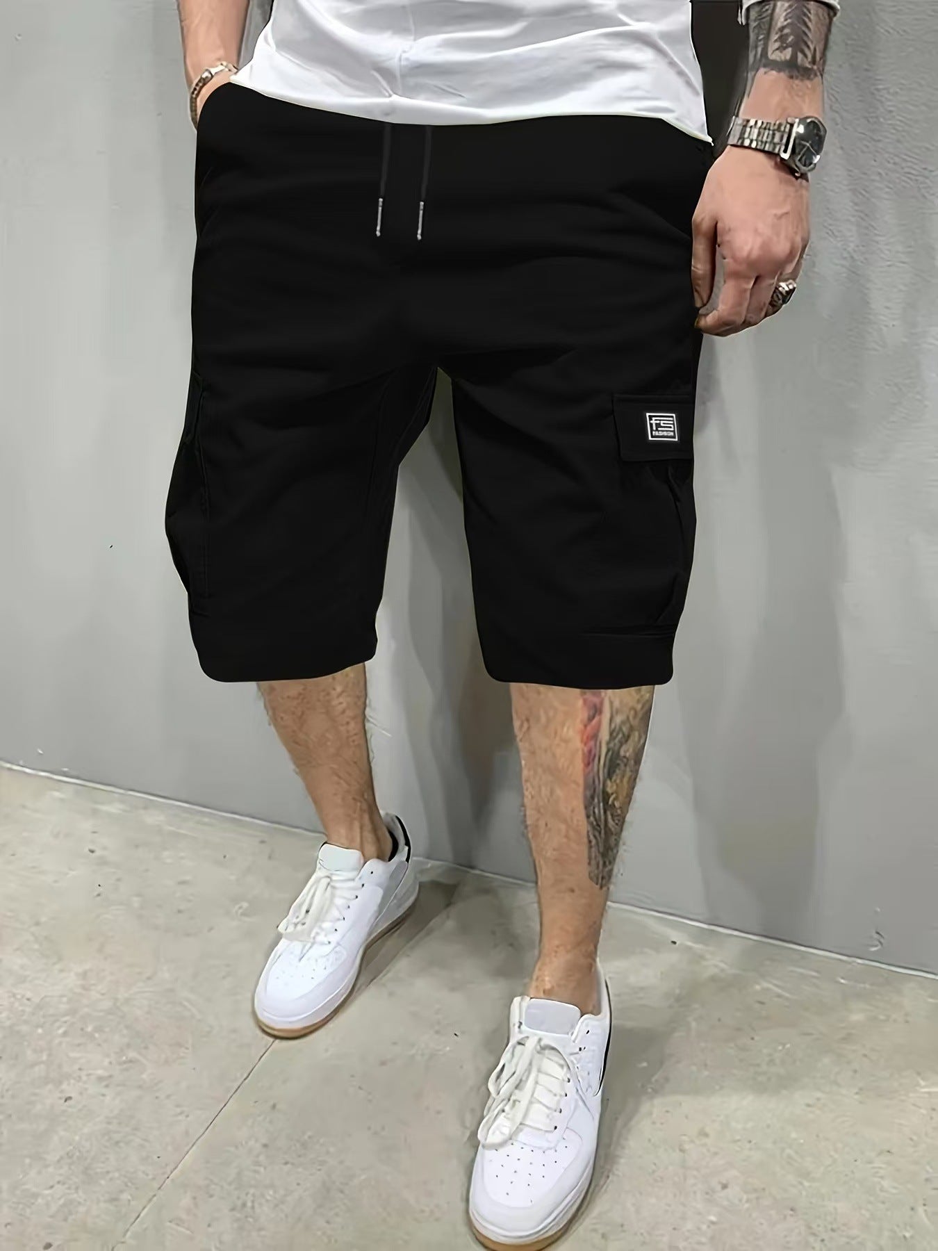 Men’s Casual Tactical Cargo Work Shorts