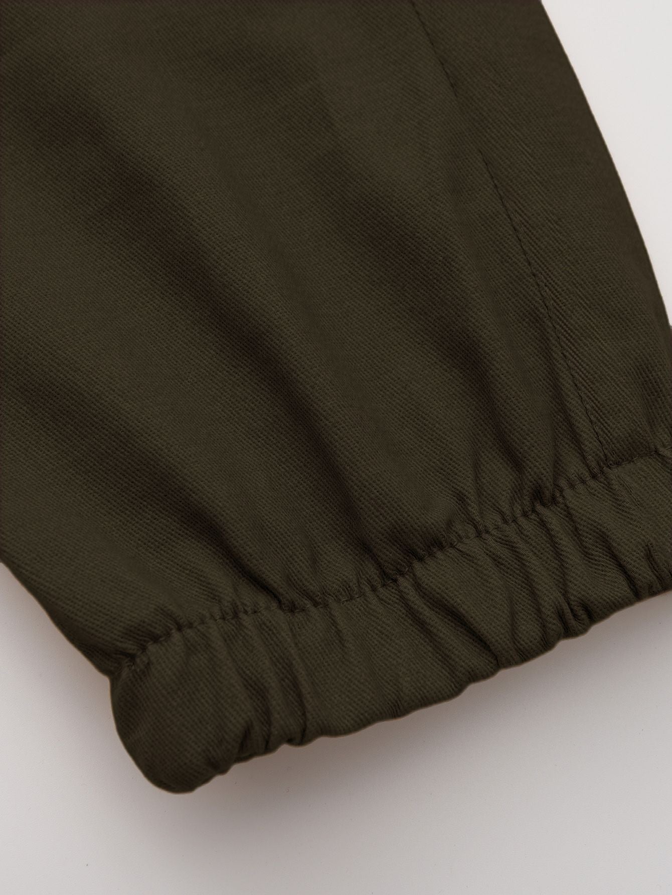 Men's Slim Fit Cargo Jogger Pants - Multi-Pocket Casual Trousers with Elastic Drawstring Waist