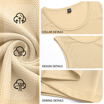 5-Pack Men's Quick-Dry Athletic Tank Tops