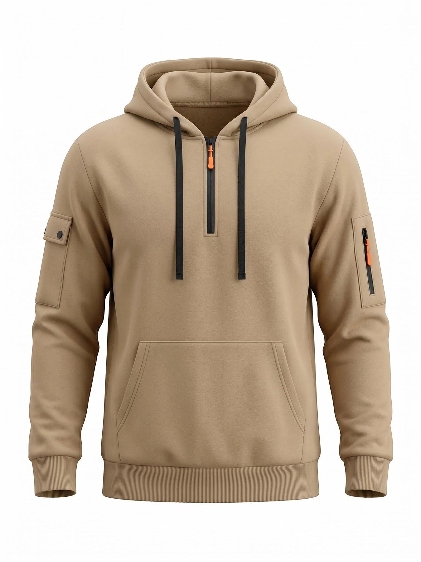 Men's Quarter-Zip Utility Hoodie
