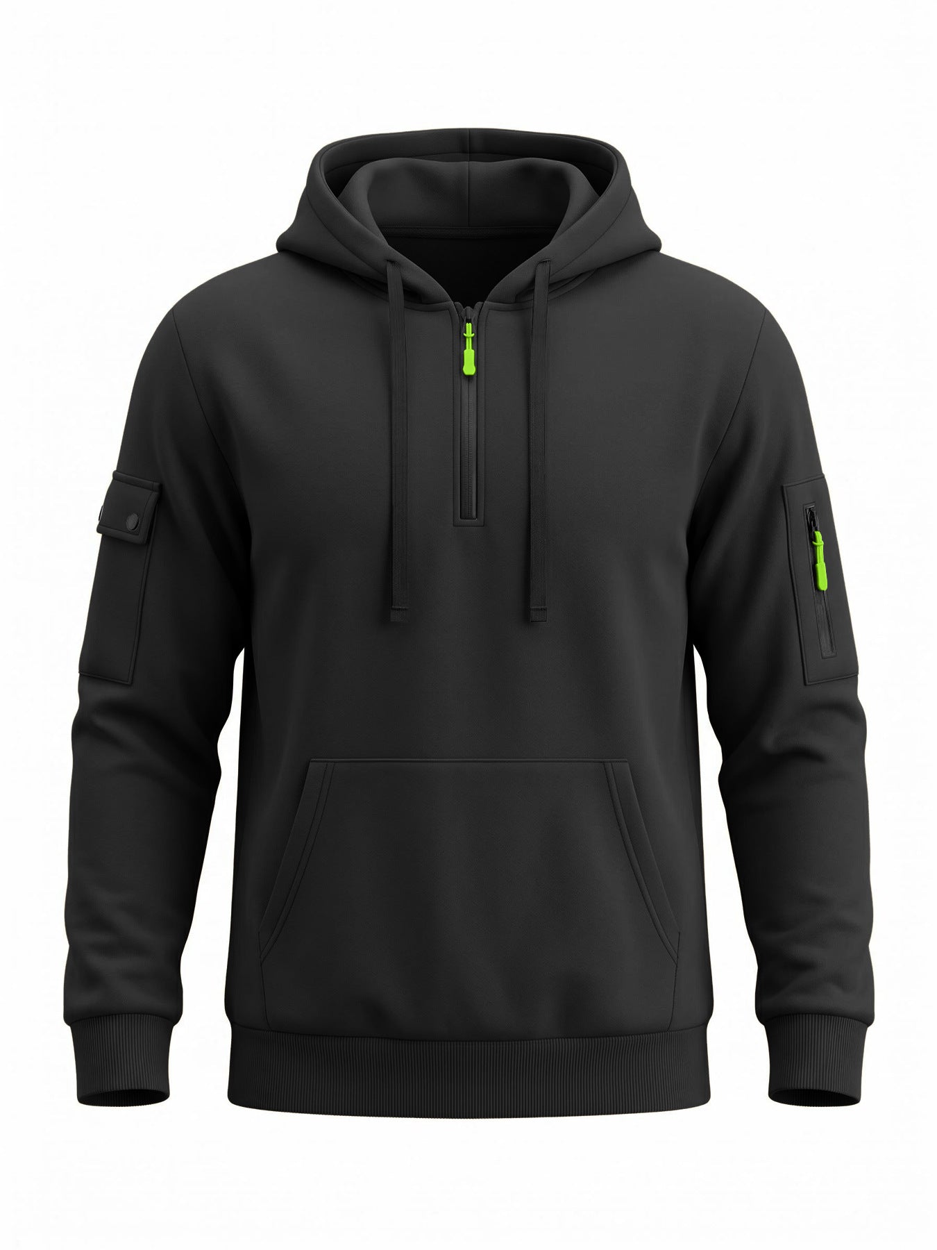 Men's Quarter-Zip Utility Hoodie
