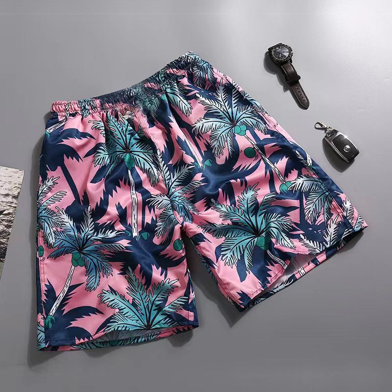Men's Loose Fit Quick Dry Lightweight Beach Shorts - 2-Pack