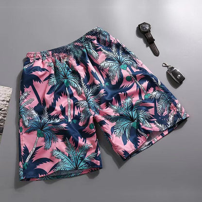 Men's Loose Fit Quick Dry Lightweight Beach Shorts - 2-Pack