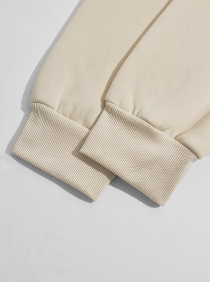 Men's Standard Weight Comfort Fit Hoodie - Solid Color with Kangaroo & Hidden Zipper Pockets