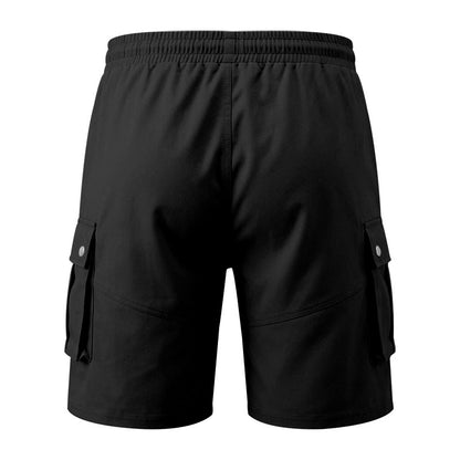 Men's Wrinkle-Resistant Utility Shorts - Multi-Pocket Cargo Shorts for Everyday