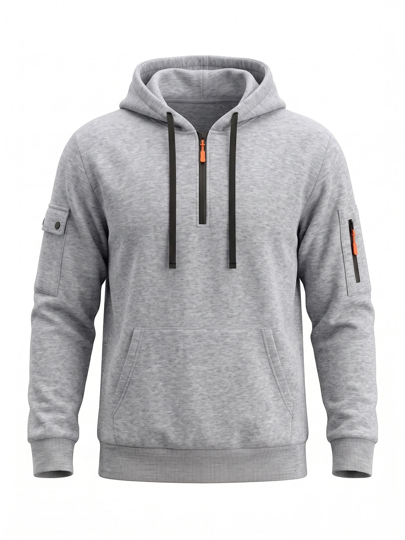 Men's Quarter-Zip Utility Hoodie