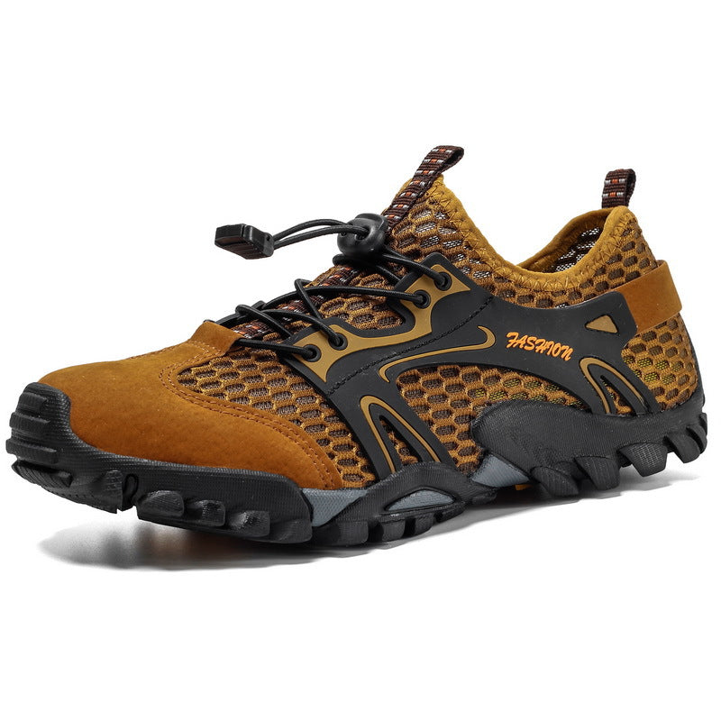 Men's Quick Dry Mesh Water Shoes for Beach, Hiking, Camping & Creek Walking