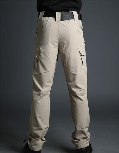 Men's Tactical Cargo Pants - Multi-Pocket Combat Trousers for Outdoor & Hiking (Belt Not Included)