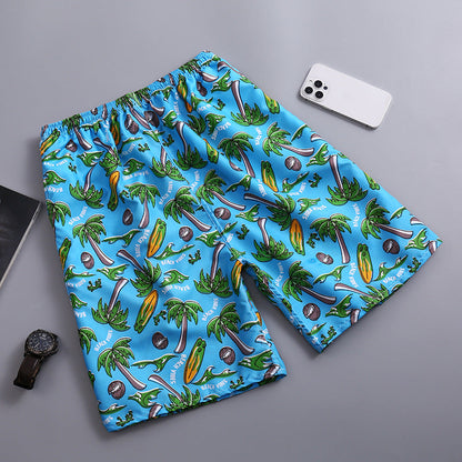 Men's Loose Fit Quick Dry Lightweight Beach Shorts - 2-Pack