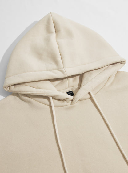 Men's Standard Weight Comfort Fit Hoodie - Solid Color with Kangaroo & Hidden Zipper Pockets