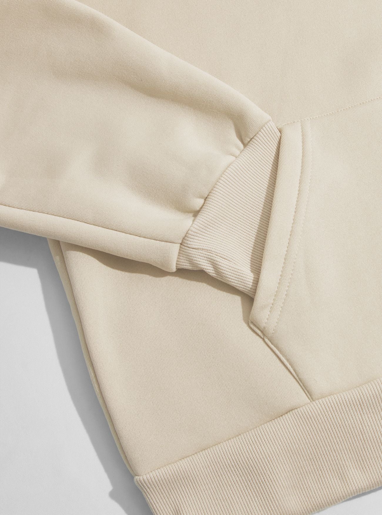 Men's Standard Weight Comfort Fit Hoodie - Solid Color with Kangaroo & Hidden Zipper Pockets