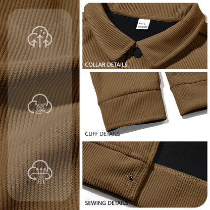 Men's Corduroy Button-Front Jacket