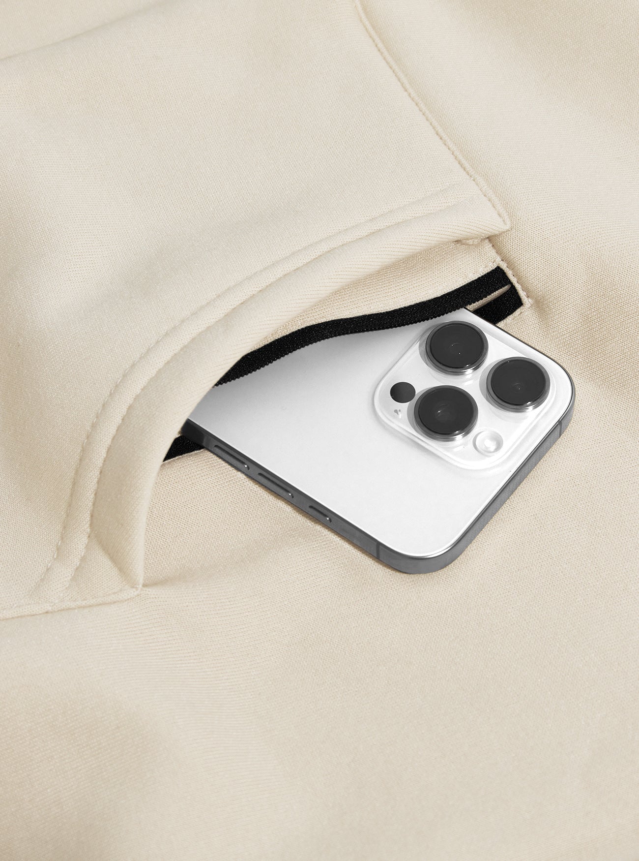 Men's Standard Weight Comfort Fit Hoodie - Solid Color with Kangaroo & Hidden Zipper Pockets